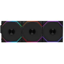 Lian Li UNI FAN TL Wireless Lüfter, ARGB, PWM, 3er-Pack 120 mm, schwarz