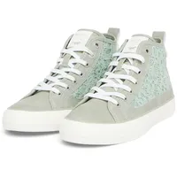 Mustang Damen High-Top Sneaker Grün, Schuhgröße:EU 40