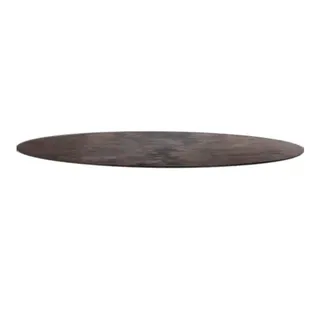 Zebra Sela Tischplatte HPL rusty rock 110cm rund