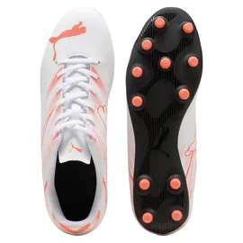 Puma Attacanto FG/AG Herren white/glowing red 46