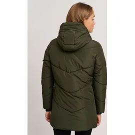 Oxmo OXJunchen Damen Winterjacke Damenjacke Jacke mit Kapuze Eingrifftaschen Reißverschluss Regular fit, - XL