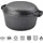 TAINO Dutch Oven 6 l Gusseisen Schwarz