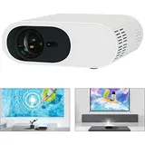 Mini Beamer,5G Wifi Projekto,Native Full HD 1080P Tragbarer Projektor, Kompatibel mit USB/HDMI/AV/Laptop/PC/Smartphone