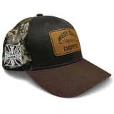 West Coast Choppers Hunter Trucker-kappe Braun Einheitsgröße