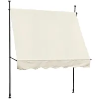 Svita Klemmmarkise Beige Textil, Rechteckig, 300x300x150 cm Sonnen- ,
