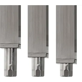 MONSTER SHOP Edelstahl Spültisch Spülbecken Gastrospüle Spüle 1 Becken Links 120cm x 60cm x 90cm