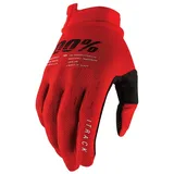 100% iTrack Bikehandschuhe-Rot-S