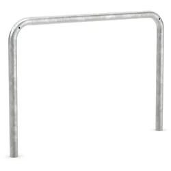 Fahrrad Anlehnbügel 9120 | 1200mm | Fahrradständer für 2 Fahrräder zum Einbetonieren | Anlehnbügel Anlehnparker