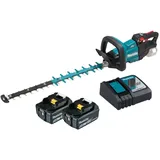 Makita DUH601RTE Akku-Heckenschere 18 V / 2x 5,0 Ah Akku + Ladegerät