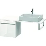 Duravit DuraStyle Waschtisch-Unterschrank DS532202222 50 x 47,8 cm, weiß hochglanz, für Konsole, 1 Auszug