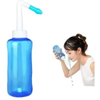 Nasendusche Set Nasenspülsalz Nasendusche Nasenspüler Nasenreiniger Kit Nasal Irrigator Nasenspülkanne für Erwachsene Kinder Erkältung Allergie zur Nasenreinigung