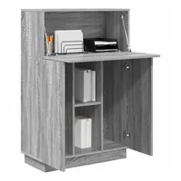 VidaXL Schreibtisch Grau Sonoma Holzwerkstoff