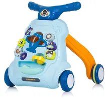 Chipolino Lauflernwagen Plane Musik, Bälle, mit unterschiedlichen Spielzeugen blau