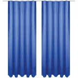 Bestgoodies Dekoschal Ellen Universalband Blickdicht 2er Pack - 140x245 cm Blau