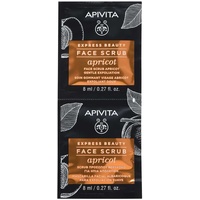 Apivita Apivita, Apricot Face Scrub, 2x8 ml