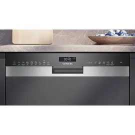 Siemens iQ500 SN55ES12CE Einbau-Geschirrspüler (teilintegrierbar, 598 mm breit, Edelstahl)
