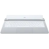 Samsung Book Cover Keyboard Slim for Galaxy Tab S11 Ultra Pro silver (Eng. Int., Samsung Galaxy Tab S11 Ultra), Tablet Tastatur, Silber