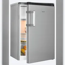 Exquisit KS16-4-HEA-090E Kühlschrank (106 l, 865 mm hoch, Silber)