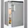 Exquisit KS16-4-HEA-090E Kühlschrank (106 l, 865 mm hoch, Silber)