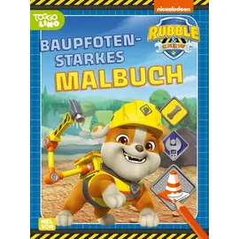 Nelson Rubble & Crew: Baupfotenstarkes Malbuch