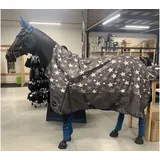 HKM Highneckdecke Cleveland Stars 600D 155 cm Hellgrau