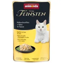Animonda Vom Feinsten Hühnchenfilet und Käse in Sauce 18 x 50 g
