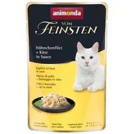 Animonda Vom Feinsten Hühnchenfilet und Käse in Sauce 18 x 50 g