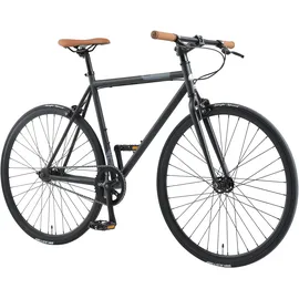 Bikestar Singlespeed 28 Zoll RH 53 cm Unisex schwarz & grau