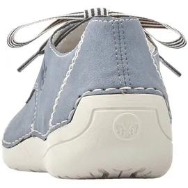 Rieker Schnürschuh Damen Blau 40
