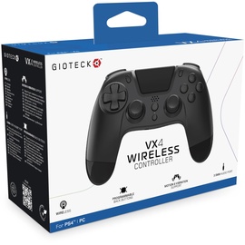 Gioteck PS4 VX-4 Wireless Controller schwarz