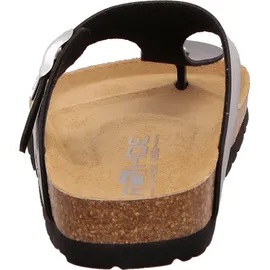 ROHDE Zehentrenner Pantolette Metallic-Optik Alba 5600, grau, | Gr.: 36
