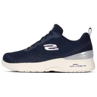 SKECHERS Damen Skech-AIR Dynamight Splendid Path, Marineblaues Netzgewebe mit