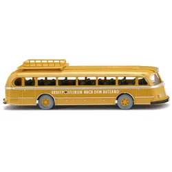 MB O 6600 H Kraftpost Autobus Pullmann Modell von WIKING 1:87