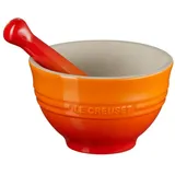 Le Creuset Mörser & Stößel l Rot Mörtel & Stößel