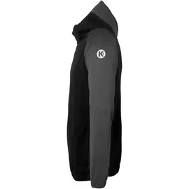 Kempa Ambition 28 Kapuzenjacke Herren Schwarz/Anthra S