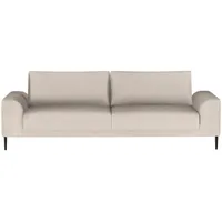 Livetastic Schlafsofa, Sand, Textil, Uni, 2-Sitzer, Füllung: Schaumstoff, 250x89x105 cm, Reach, Made in EU, FSC Mix, Stoffauswahl, Schlafen auf Sitzhöhe, Armteil links, rechts, Wohnzimmer, Sofas & Couches, Schlafsofas, Schlafsofas mit Bettkasten