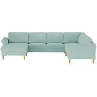 Max Schelling Wohnlandschaft  Maximum , türkis/petrol , Maße (cm): B: 335 H: 86 T: 255.0