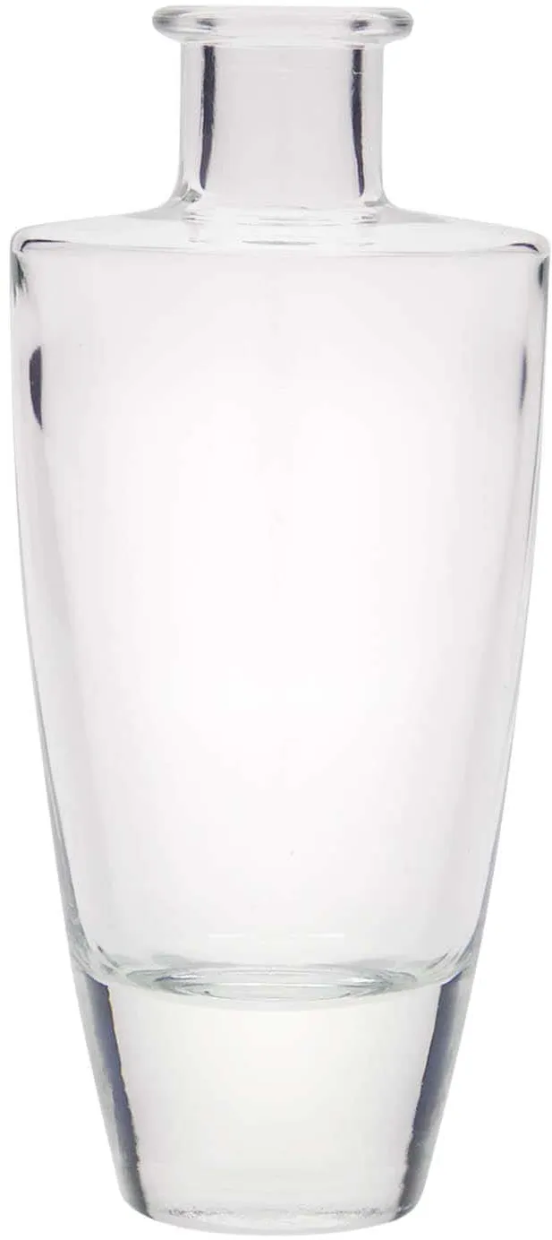 200 ml Bottiglia di vetro 'Vanessa', ovale, imboccatura: fascetta