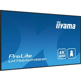 Iiyama ProLite LH7565UHSB-B1 75" schwarz