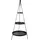 Trendline Dekoregal mit 3 Ablagen Metall 73 x 30 cm schwarz