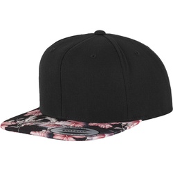 Flexfit Floral Snapback, red