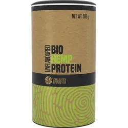 VanaVita Hemp Protein BIO Hanfprotein in BIO-Qualität Geschmack Unflavoured 500 g