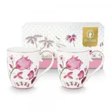 Pip Studio Jolie Tulip Becher 0,45 l Pink 2 St.