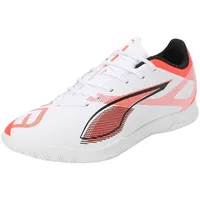 Puma Ultra 5 Play IT Fußballschuhe 01 white/black/glowing red 46