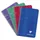 Clairefontaine Notizbuch Spiralheft 7,5 x 12 cm 50 Blatt kariert farbig sortiert