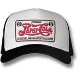 Pepsi Co Drink Retro Trucker Cap weiß Einheitsgröße