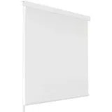 vidaXL Duschrollo 140x240 cm Weiß