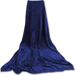 Bestgoodies Mikrofaser Decke blau - mittelblau 220x240 cm
