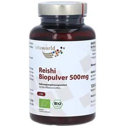 Reishi Biopulver 500 mg Kapseln 120 St