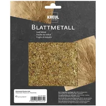 Kreul Blattmetall-Flocken gold 2 g für circa 0,33 m2
